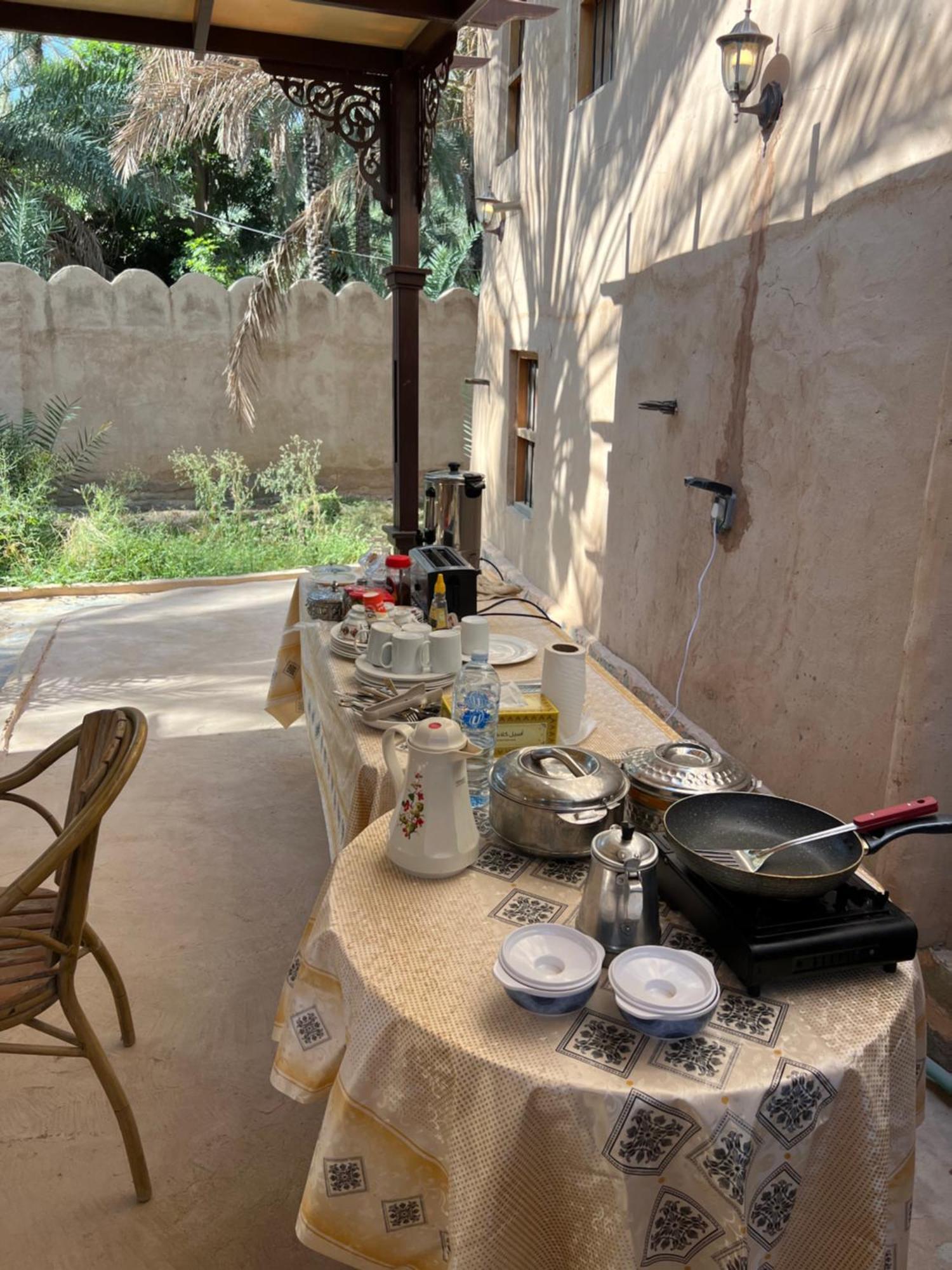 Bait Al Mall Heritage Inn Al Ḩamrāʼ Exterior foto